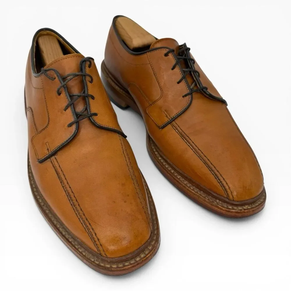 Allen Edmonds Hillcrest Bicycle Toe Oxford Dress Shoe Men’s Sz 8 D Lace Vibram